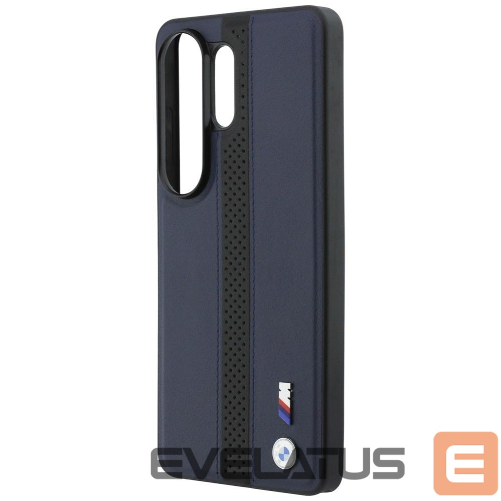Kitos prekės BMW BMW Perforated Stripe Logo MagSafe Case for Samsung Galaxy S26 Ultra - Navy Blue