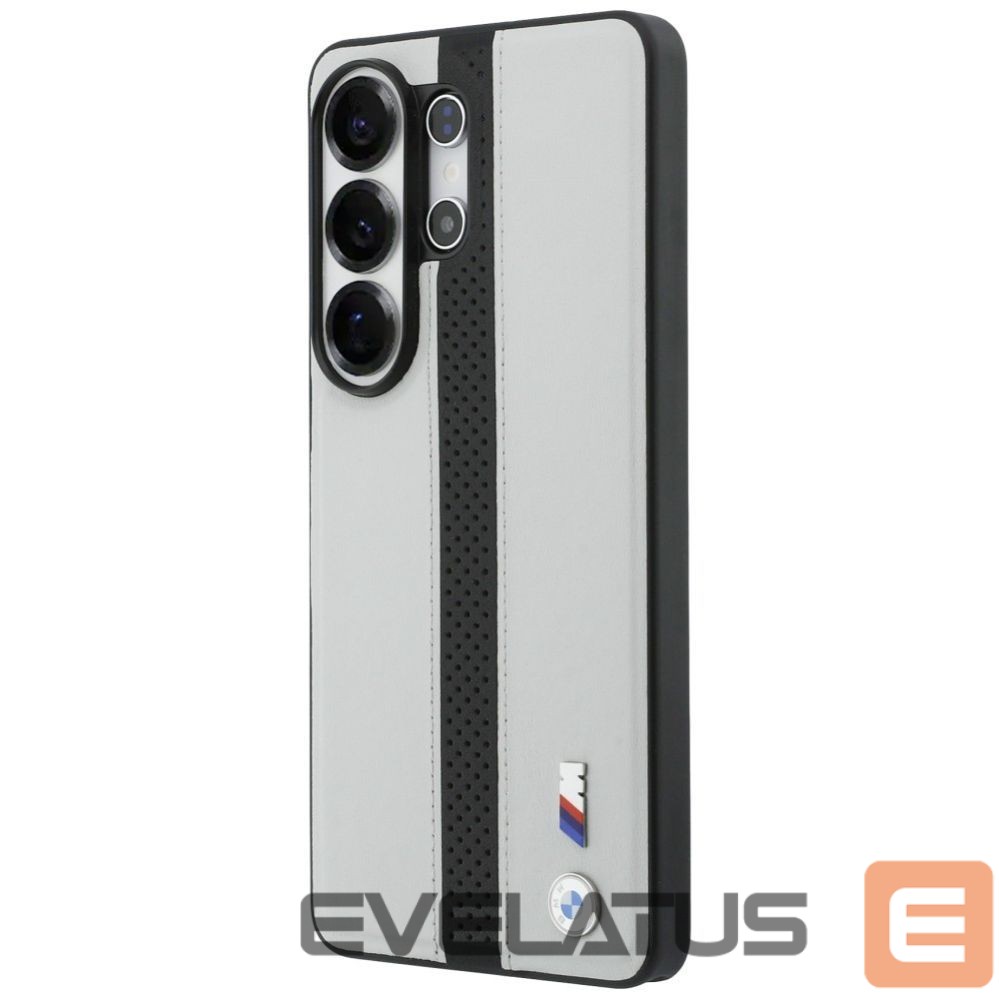 Kitos prekės BMW BMW Perforated Stripe Logo MagSafe Case for Samsung Galaxy S26 Ultra - Gray