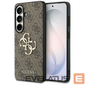 Kitos prekės Guess  Guess 4G Big Metal Logo Case for Samsung Galaxy S26 Plus - Brown 