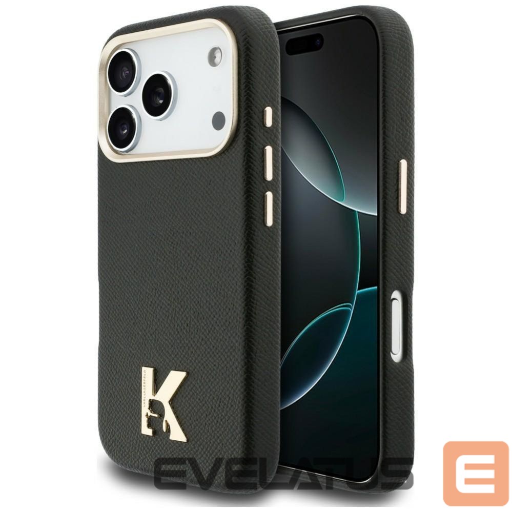 Kitos prekės Karl Lagerfeld Karl Lagerfeld Karl Head Logo MagSafe Case for iPhone 17 Pro - Black