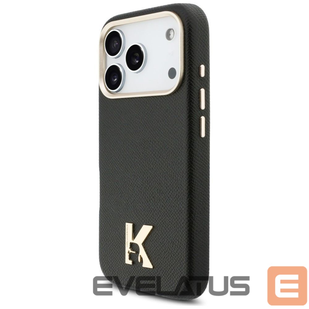 Kitos prekės Karl Lagerfeld Karl Lagerfeld Karl Head Logo MagSafe Case for iPhone 17 Pro - Black