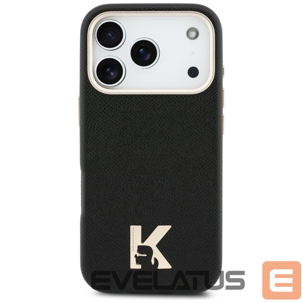 Kitos prekės Karl Lagerfeld Karl Lagerfeld Karl Head Logo MagSafe Case for iPhone 17 Pro - Black