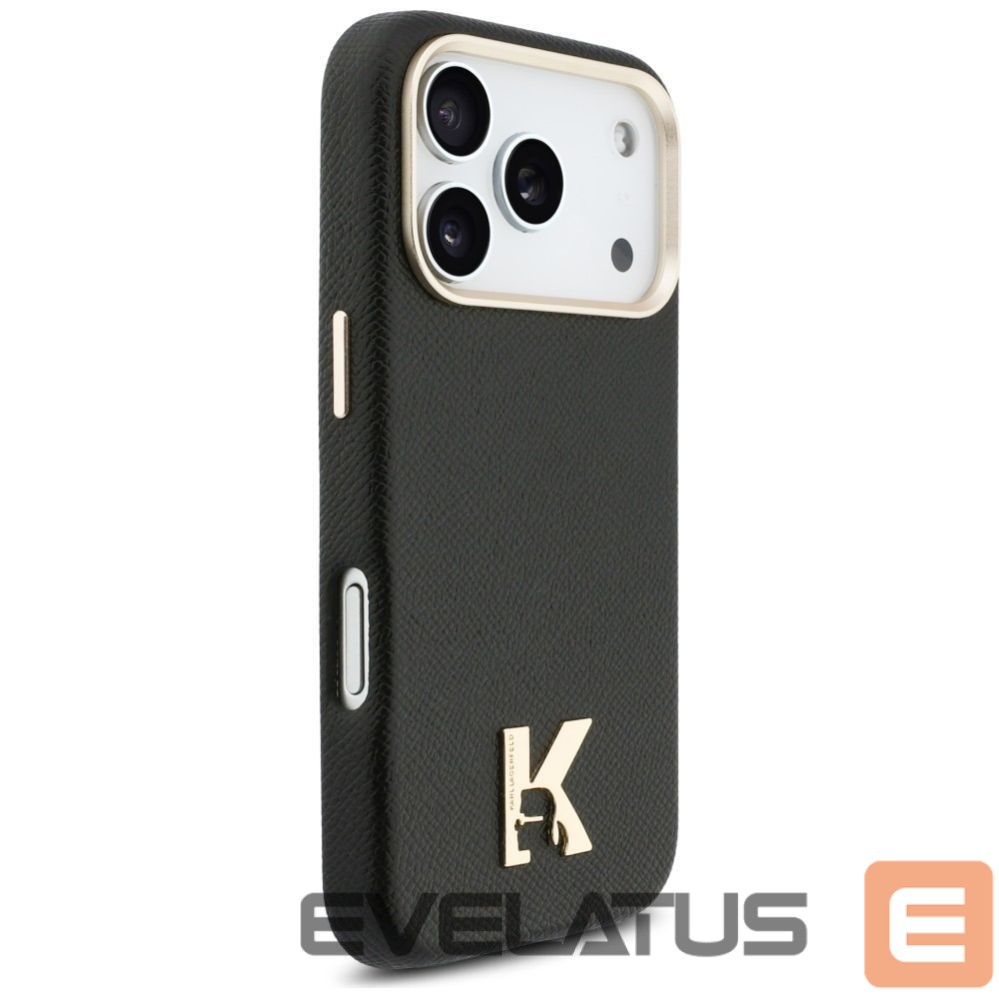Kitos prekės Karl Lagerfeld Karl Lagerfeld Karl Head Logo MagSafe Case for iPhone 17 Pro - Black