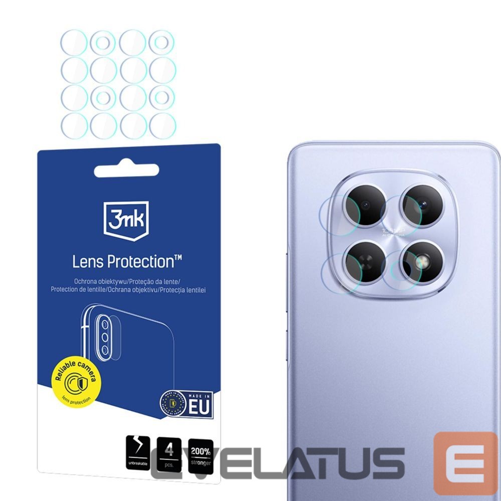Kitos prekės 3MK 3mk Lens Protection Hybrid Camera Lens Glass for Xiaomi Redmi Note 15 4G / 5G