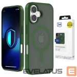 Kitos prekės 3MK  3mk Smoke MagCase for iPhone 16 - Green-Translucent 