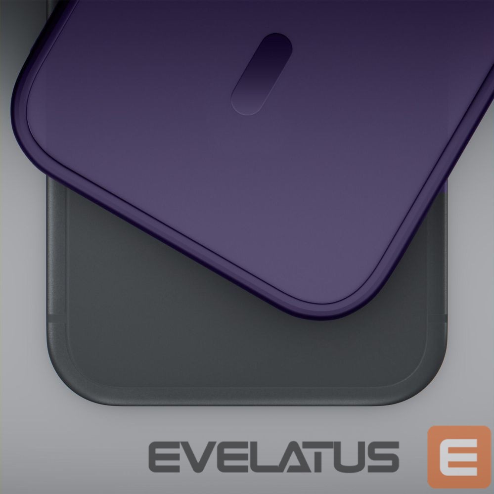 Kitos prekės 3MK 3mk Smoke MagCase for iPhone 16 - purple-translucent