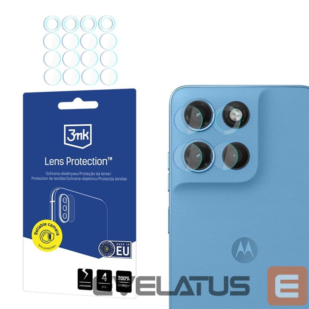 Kitos prekės 3MK 3mk Lens Protection Hybrid Camera Lens Glass for Motorola Moto G17 / G17 Power