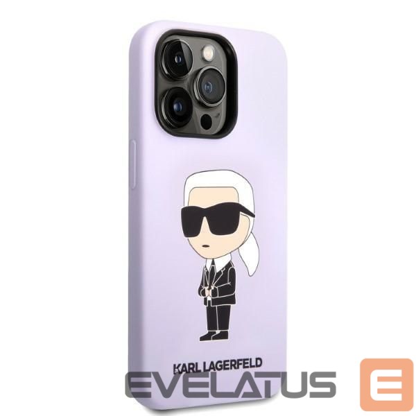 Kitos prekės Karl Lagerfeld Karl Lagerfeld KLHCP14LSNIKBCU iPhone 14 Pro Case - Purple