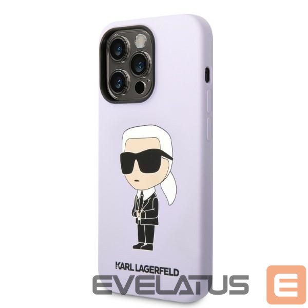 Kitos prekės Karl Lagerfeld Karl Lagerfeld KLHCP14LSNIKBCU iPhone 14 Pro Case - Purple