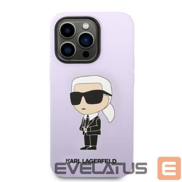 Kitos prekės Karl Lagerfeld Karl Lagerfeld KLHCP14LSNIKBCU iPhone 14 Pro Case - Purple