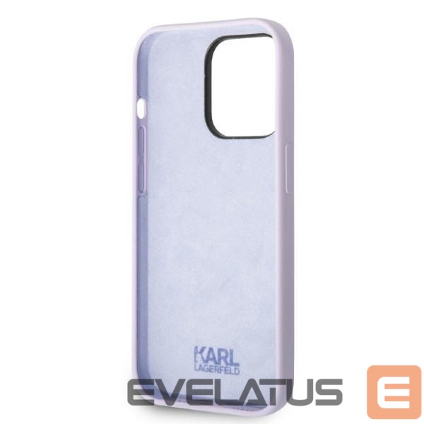 Kitos prekės Karl Lagerfeld Karl Lagerfeld KLHCP14LSNIKBCU iPhone 14 Pro Case - Purple