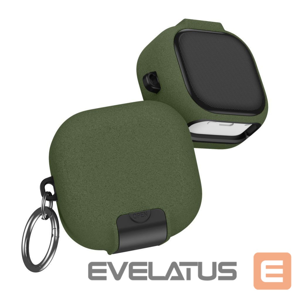 Kitos prekės Tech-Protect Tech-Protect Slim Hook Case for Samsung Galaxy Buds 4 / 4 Pro - Green