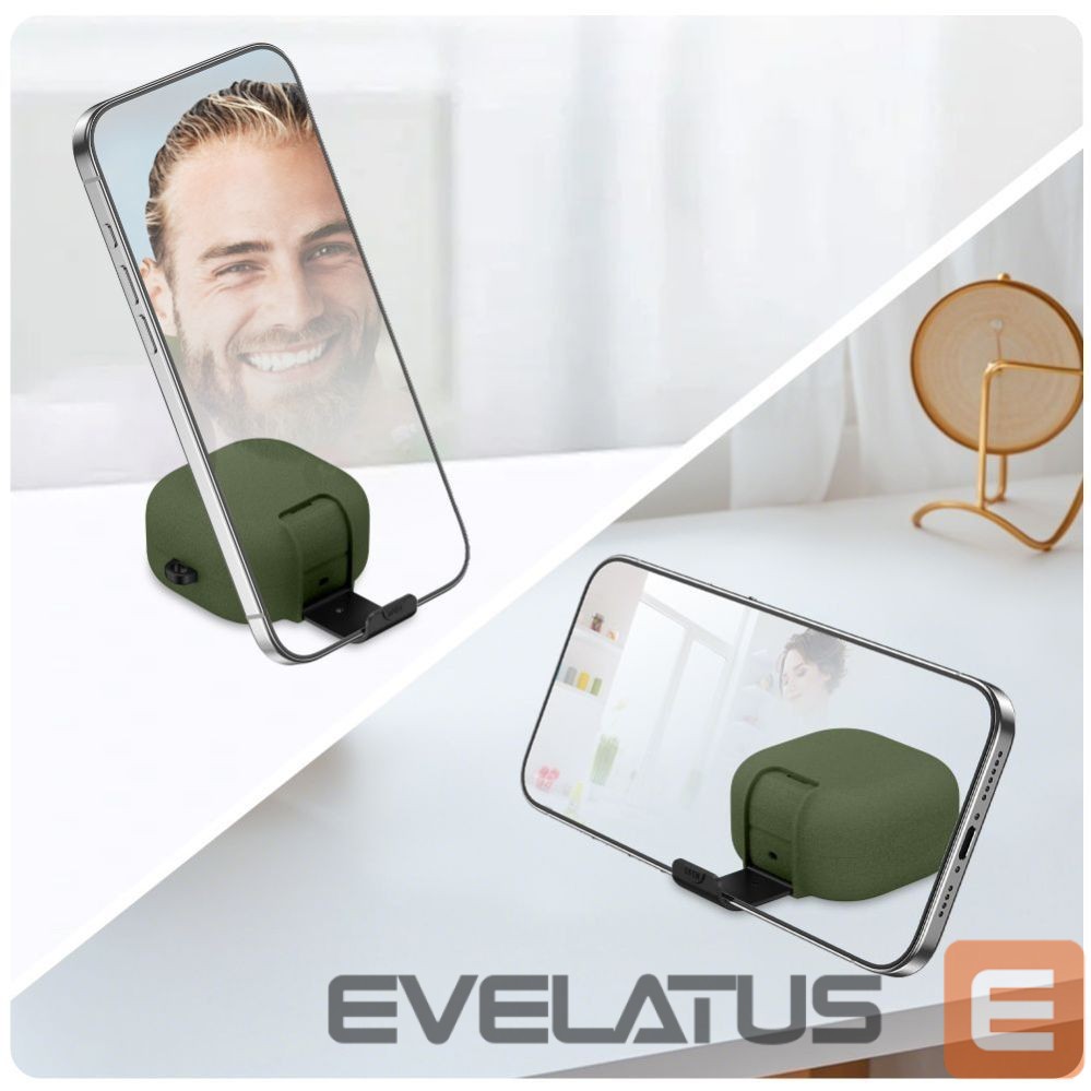 Kitos prekės Tech-Protect Tech-Protect Slim Hook Case for Samsung Galaxy Buds 4 / 4 Pro - Green