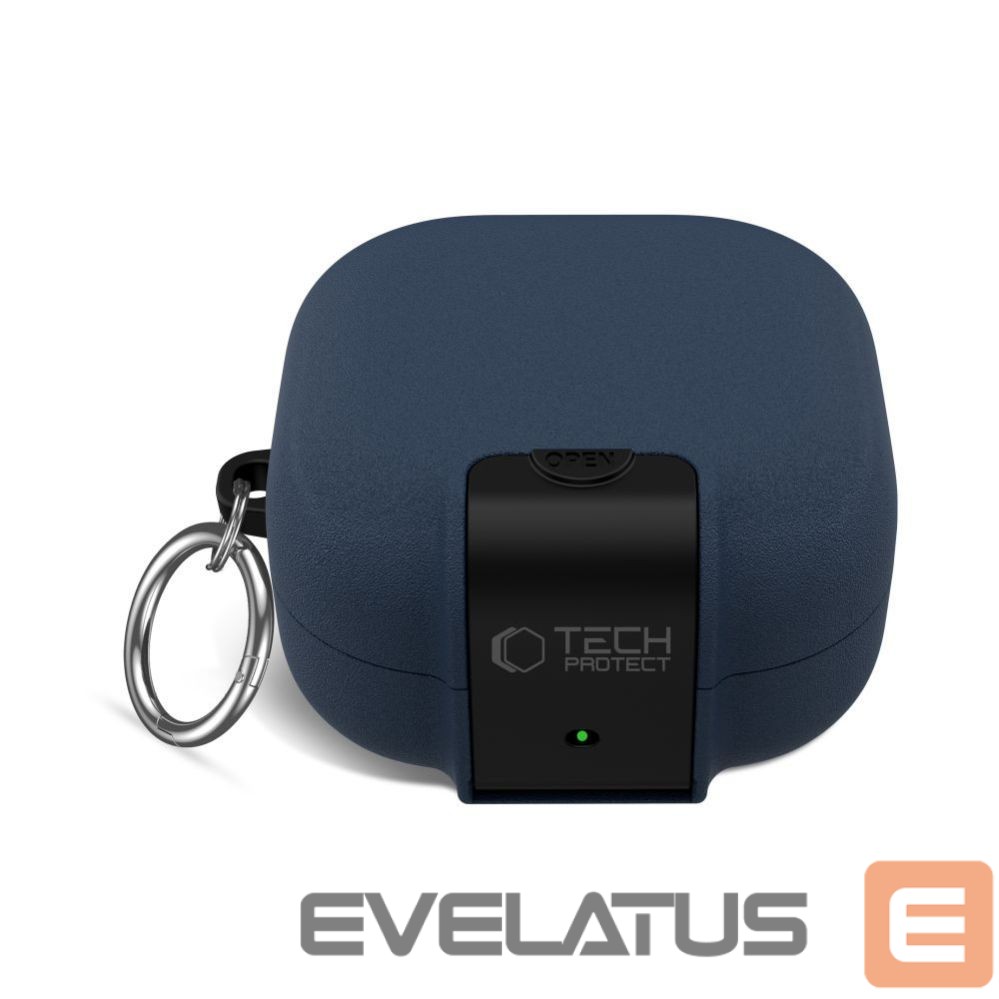 Kitos prekės Tech-Protect Tech-Protect Slim Hook Case for Samsung Galaxy Buds 4 / 4 Pro - Navy Blue