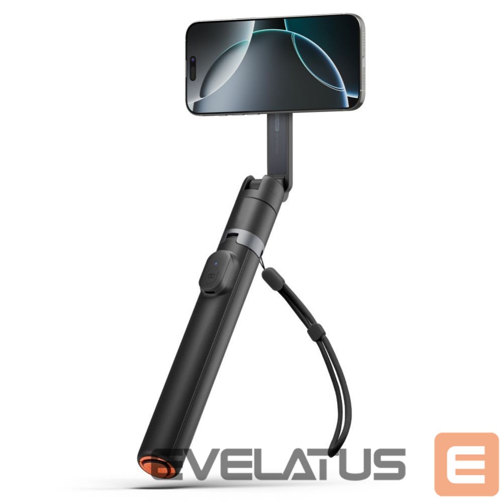 Kitos prekės Spigen Spigen S581W MagSafe Bluetooth Selfie Stick and Tripod - Black