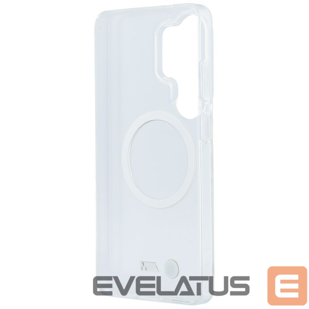 Kitos prekės BMW BMW IML Shockproof Metal Logo MagSafe Case for Samsung Galaxy S26 Ultra - Transparent