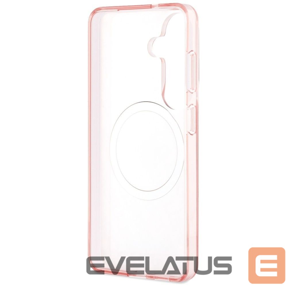 Kitos prekės Karl Lagerfeld Karl Lagerfeld IML Repeated Choupette MagSafe Case for Samsung Galaxy S26 Plus - Pink