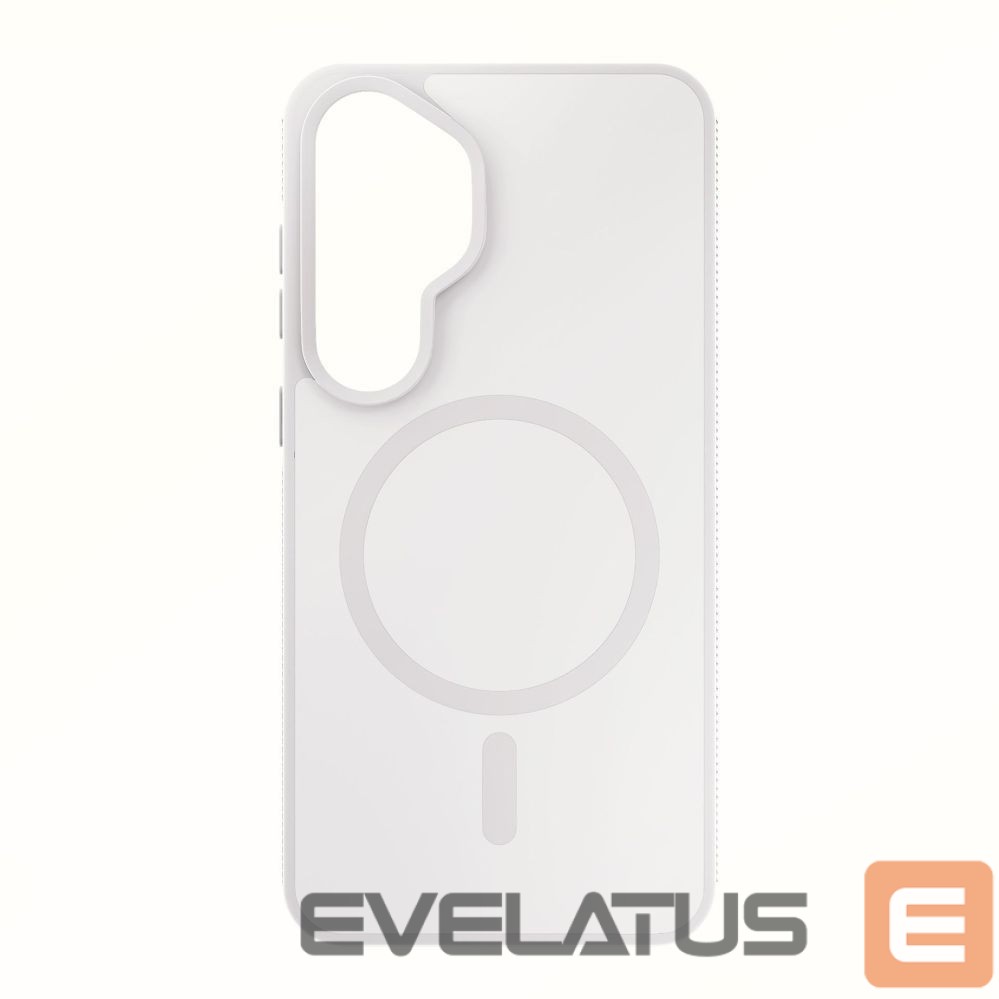 Kitos prekės 3MK 3mk Smoke MagCase for Samsung Galaxy S25 Ultra - White-Translucent