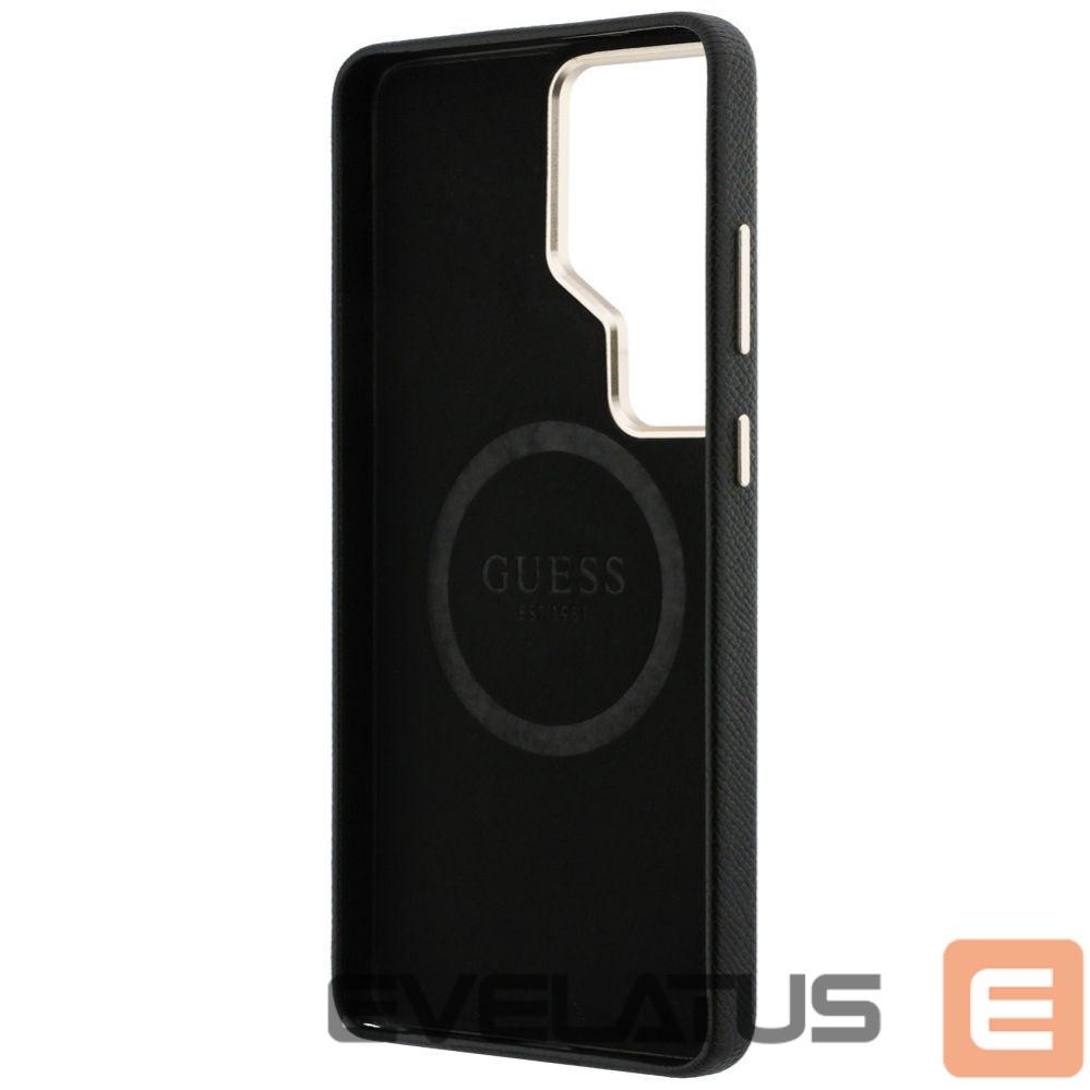 Kitos prekės Guess Reinforced full-screen tempered glass 3mk HardGlass Max Black for Samsung Galaxy S24+