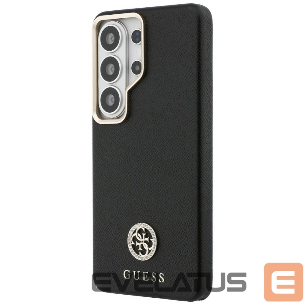 Kitos prekės Guess Reinforced full-screen tempered glass 3mk HardGlass Max Black for Samsung Galaxy S24+