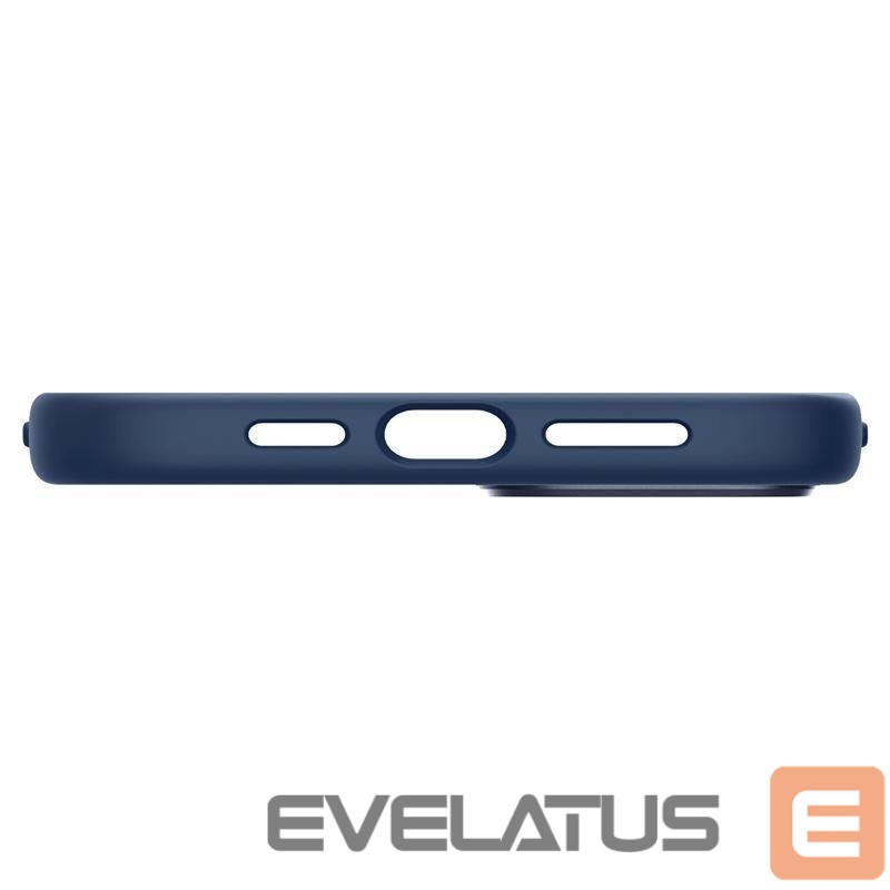 Nugarėlės dėklai Spigen Spigen Silicone Fit Mag Case with MagSafe for iPhone 14 Plus - Blue