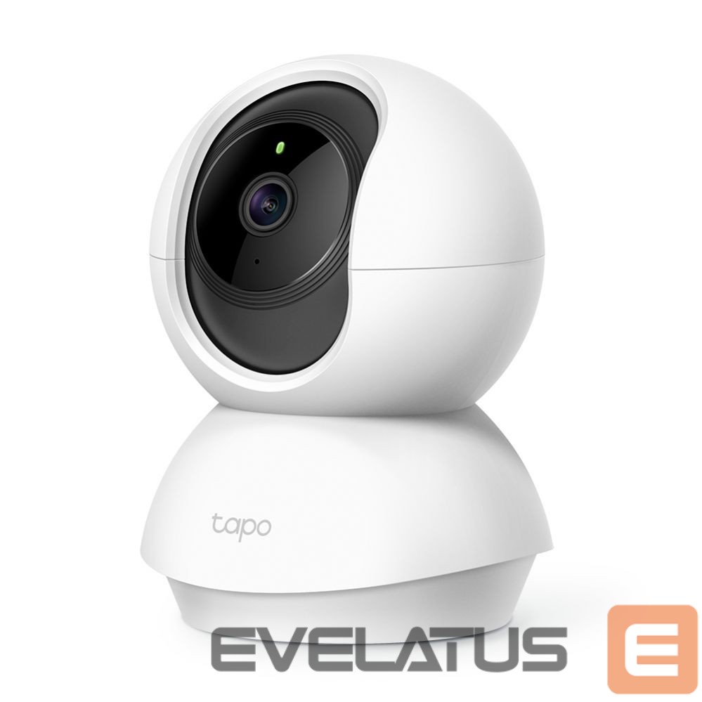 Internetinė kamera TP-Link Pan/Tilt Home Security Wi-Fi Camera Tapo C200 4mm/F/2.4, Privacy Mode, Sound and Light Alarm, Motion Detection and Notifications, H.264, Micro SD, Max. 128 GB