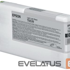 Eksploatacinės medžiagos spausdintuvams EPSON  T6539 Ink cartrige, Light light Black, 200 ml 