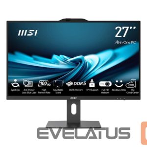 Kitas kompiuterio priedas MSI  Monoblock PC||PRO|AP272P 14M|Business|All in One|CPU Core i5|i5-14400|2500 MHz|Screen 27"|RAM 16GB|DDR4|3200 MHz|SSD 512GB|Graphics card Intel UHD Graphics|Integrated|Windows 11 Pro|Colour Black|PROAP272P14M-496EU 