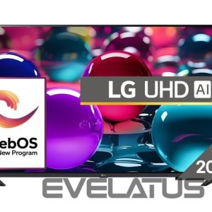 Televizoriai LG  TV Set||65"|4K/Smart|3840x2160|webOS|65UA73003LA 