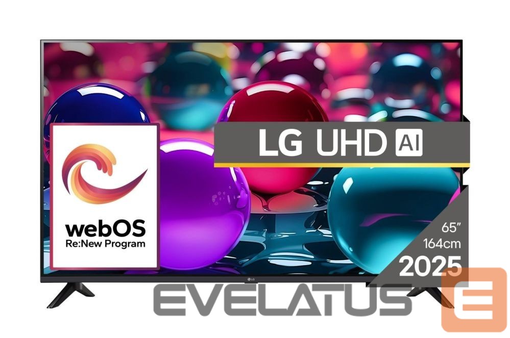 Televizoriai LG TV Set||65"|4K/Smart|3840x2160|webOS|65UA73003LA