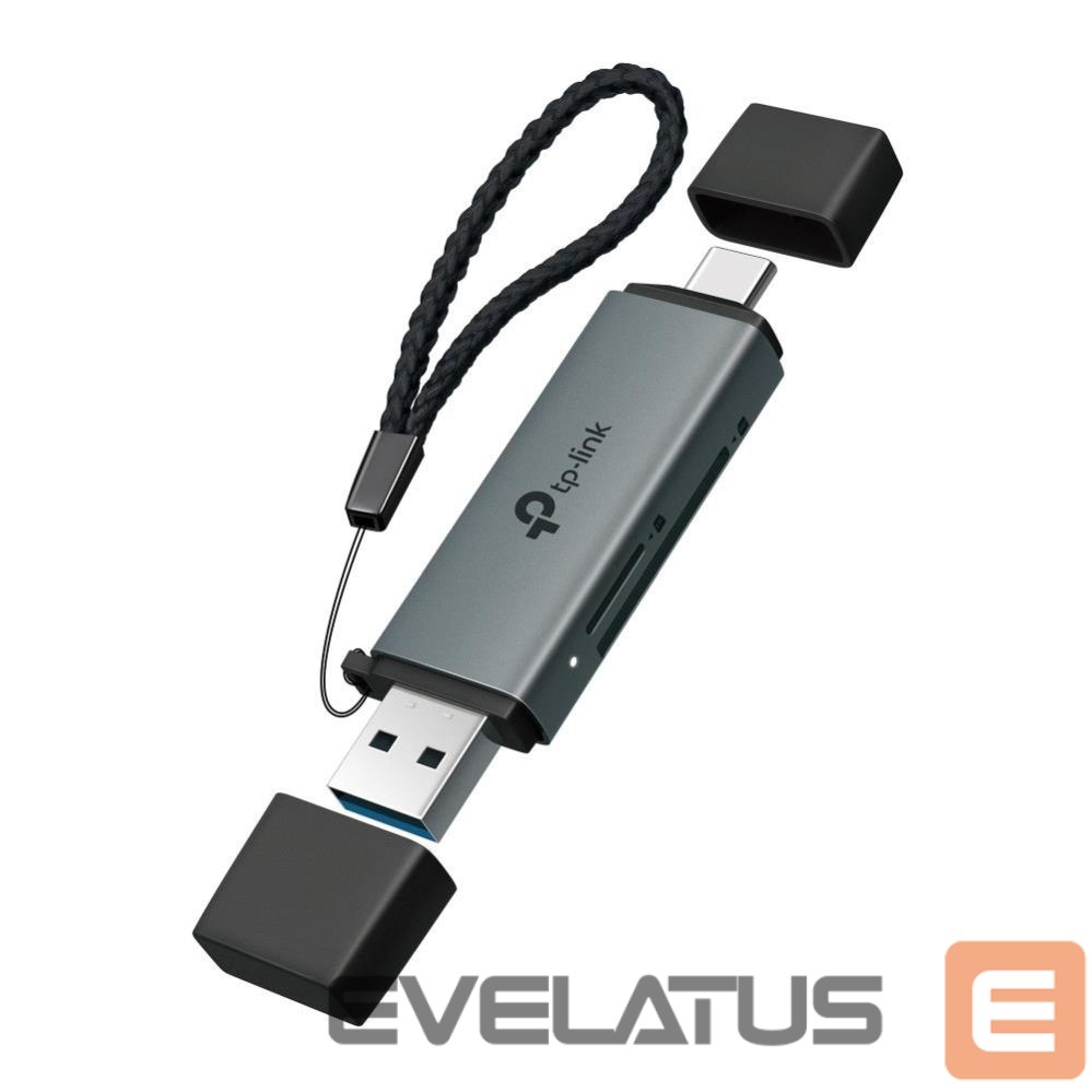 Kitas kompiuterio priedas TP-Link MEMORY READER USB-C SD&MICROSD/UA430D