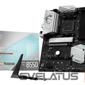 AMD procesoriaus pagrindinė plokštė MSI  Mainboard||AMD B550|Socket AM4|ATX|RAM DDR4-SDRAM|4xSlots|Wi-Fi Yes|Bluetooth Yes|2xNumber of M.2 (M) slots|B550GAMINGWIFI 