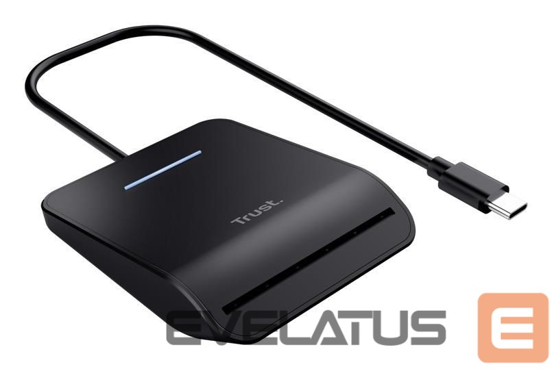 Atminties kortelės Trust CARD READER SMARTCARD PRIMO/USB-C 26061