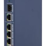 Jungikliai DAHUA  Switch||Switch type Managed|Switch layer L2|Form factor Desktop|4xRJ-45 ports|RJ-45 Ports Type Fast Ethernet (10/100)|4xFast Ethernet (copper) ports quantity|1xGigabit Ethernet (copper) ports quantity|1xSFP module slots quantity|1xFiber uplink ports quantity|Power over Ethernet (PoE) Yes|4xPower over Ethernet (PoE) ports quantity|Total Power over Ethernet (PoE) budget 60 W|CHS4106-4ET-60 