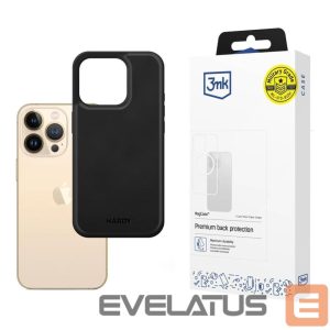 Kitos prekės 3MK  3mk Hardy Apple Silky Leather MagCase for iPhone 13 Pro - Black 