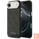Kitos prekės Guess  Guess 4G Classic Logo MagSafe case for iPhone 17 Air - black 