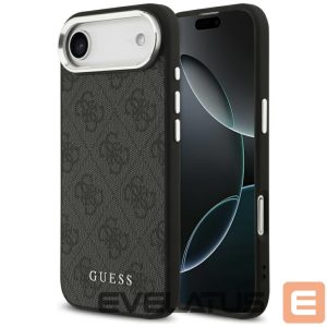 Kitos prekės Guess  Guess 4G Classic Logo MagSafe case for iPhone 17 Air - black 