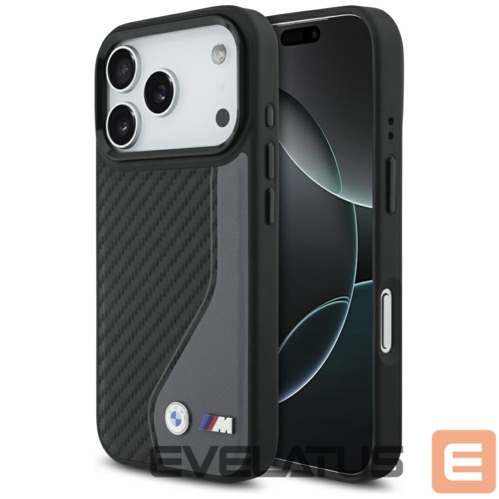Kitos prekės BMW BMW M Carbon Logo MagSafe case for iPhone 17 Pro - graphite