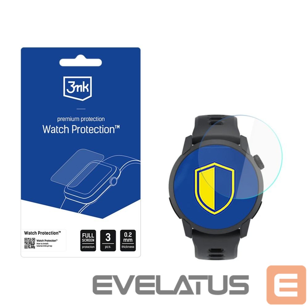 Kitos prekės 3MK Hybrid glass for the 3mk smartwatch display Watch Protection FlexibleGlass for Coros Pace 4