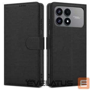 Kitos prekės Tech-Protect  Tech-Protect Wallet Case for Xiaomi Poco F8 - Black 