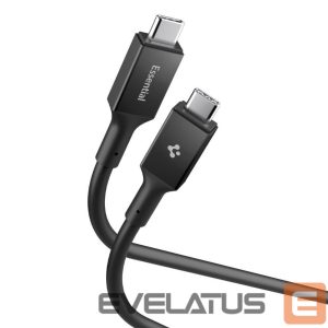 Kitos prekės Spigen  Spigen Essential EB24012CC USB-C / USB-C 240W 120cm Cable - Black 