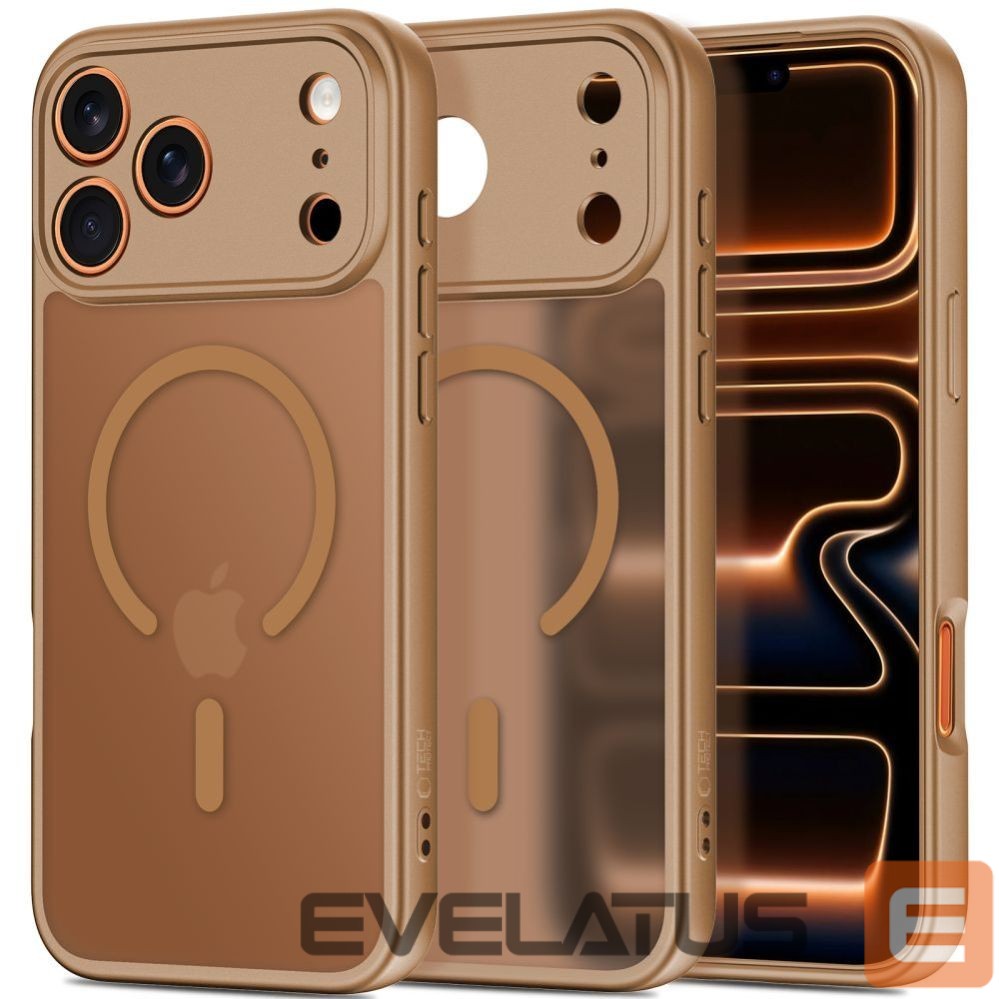 Kitos prekės Tech-Protect Tech-Protect BasicMag MagSafe Case for iPhone 17 Pro - Brown