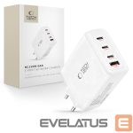 Kitos prekės Tech-Protect  Tech-Protect NC120W-GAN 4-Port 120W Wall Charger - White 