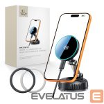Kitos prekės Tech-Protect  Tech-Protect V8 Magnetic MagSafe 25W Car Charger - Black 