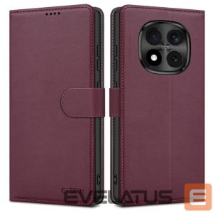 Kitos prekės Tech-Protect  Tech-Protect Wallet Case for Xiaomi Redmi Note 15 Pro 5G - Burgundy 