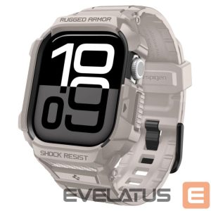 Kitos prekės Spigen  Spigen Rugged Armor Pro V2 Apple Watch Strap (46mm) - Beige 