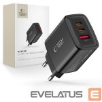 Kitos prekės Tech-Protect  Tech-Protect NCA65W-GAN 3-Port 65W Wall Charger - Black 