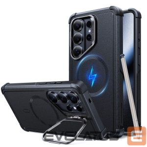 Kitos prekės ESR  ESR Cyber ​​Tough Kickstand MagSafe Case for Samsung Galaxy S26 Ultra - Black 