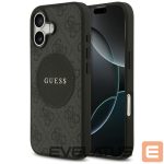 Kitos prekės Guess  Guess 4G Circle Classic Logo MagSafe case for iPhone 17 - black 