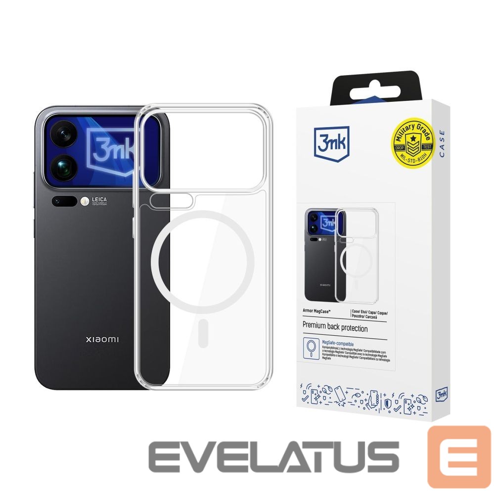 Kitos prekės 3MK 3mk Armor MagCase for Xiaomi 17 Pro - transparent